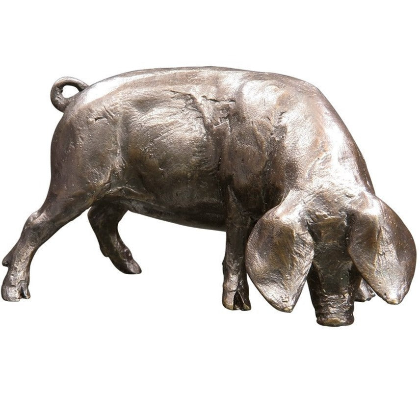 Richard Cooper Small Gloucester Old Spot-bronzes-Goviers