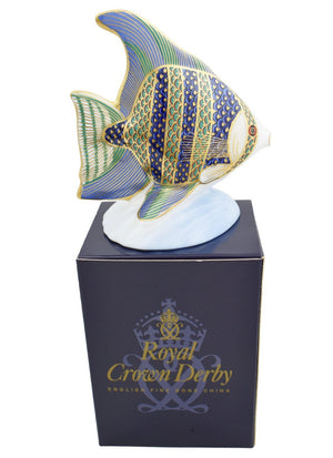 Royal Crown Derby Angel Fish-Paperweights-Goviers