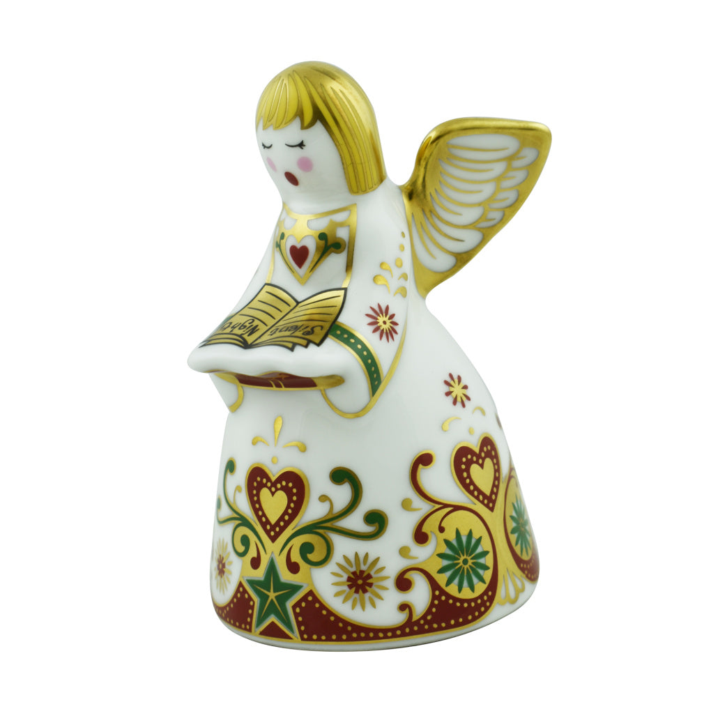 Royal Crown Derby Angel Silent Night-Paperweights-Goviers