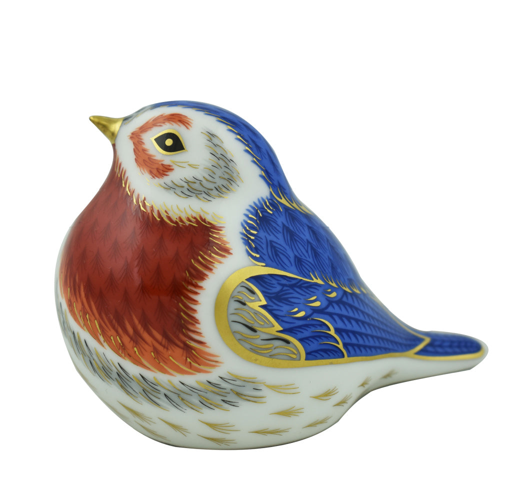 Royal Crown Derby Anniversary Robin-Preloved-Goviers