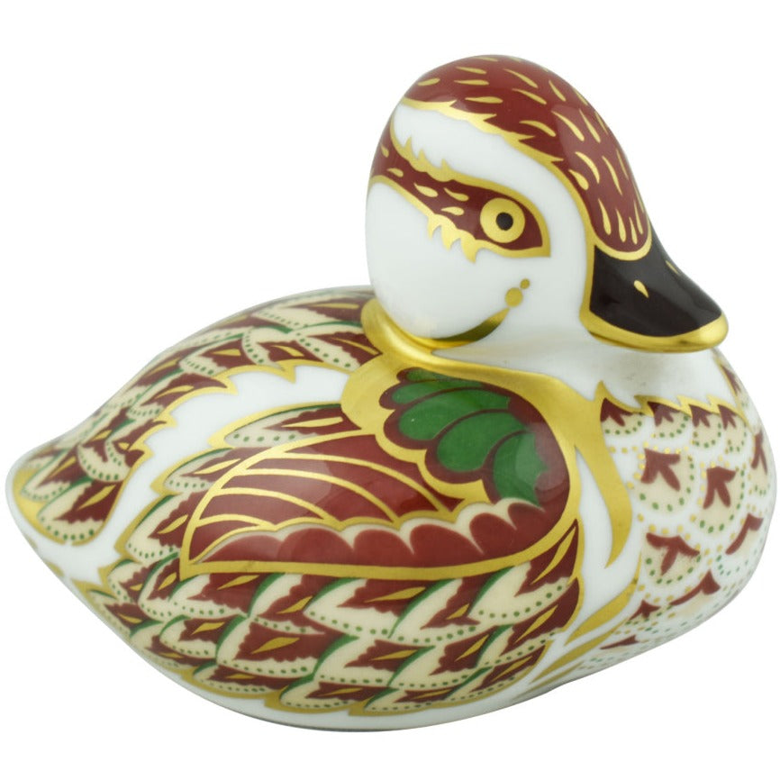 Royal Crown Derby Bakewell Duckling-Paperweights-Goviers