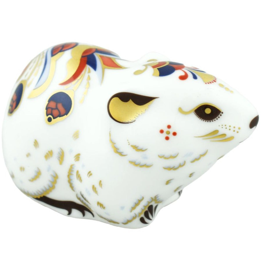 Royal Crown Derby Bank Vole-Paperweights-Goviers