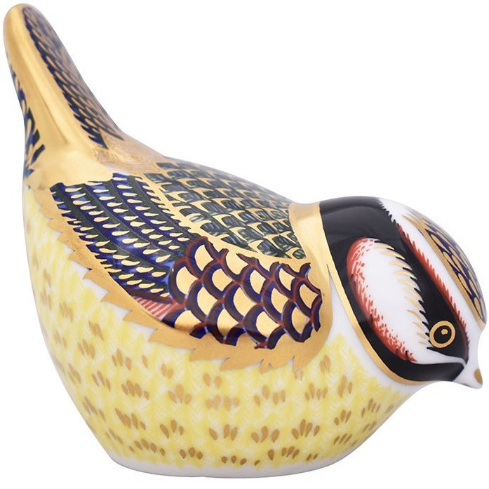 Royal Crown Derby Bluetit-Paperweights-Goviers