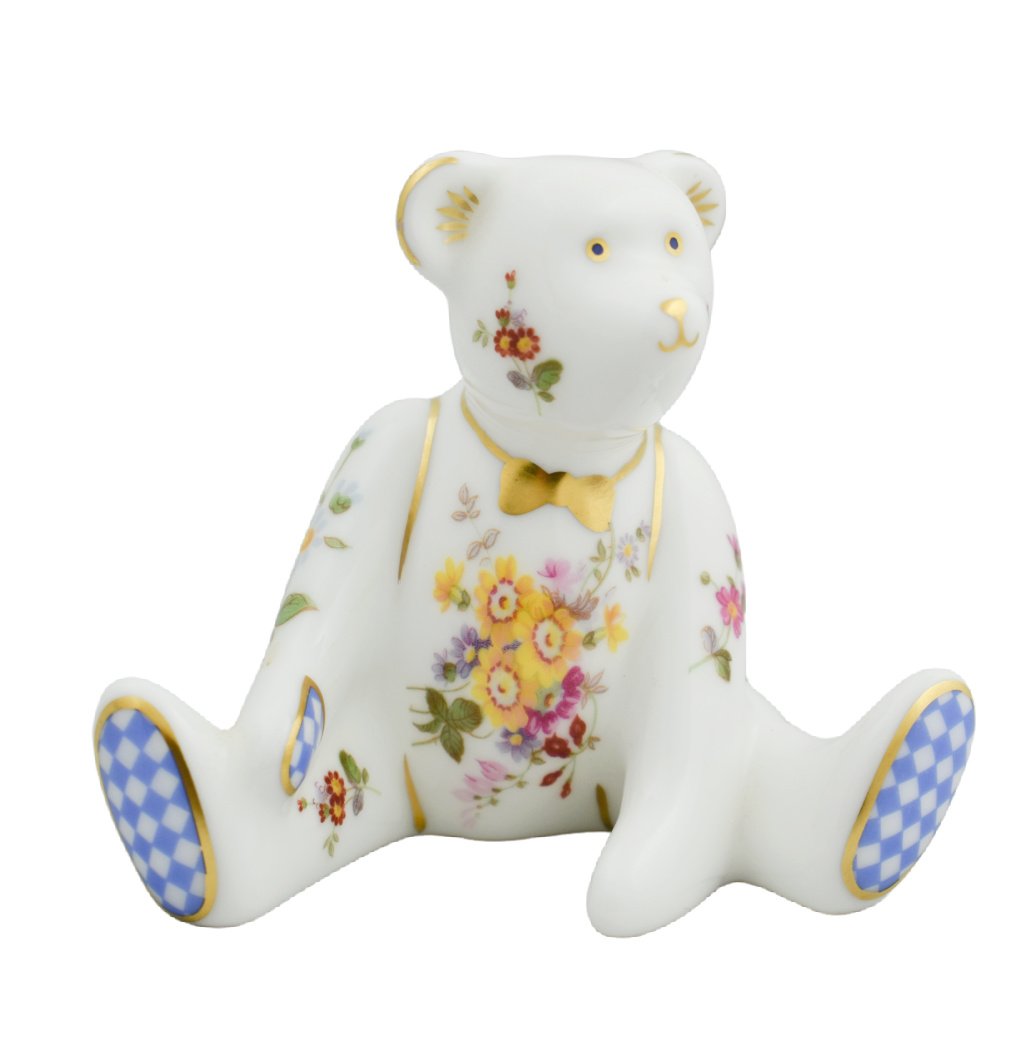 Royal Crown Derby Boy Posie Mini Bear-Paperweights-Goviers