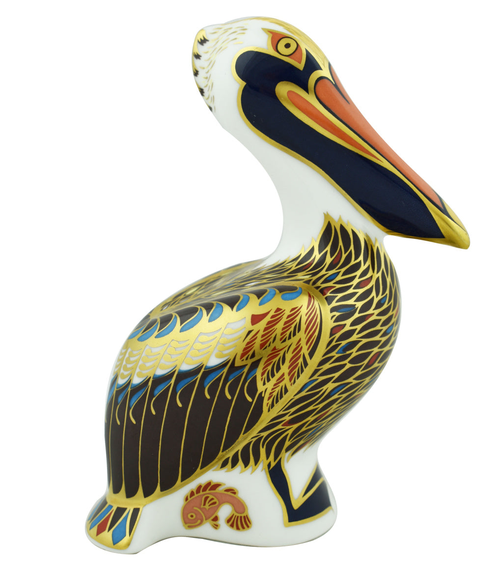 Royal Crown Derby Brown Pelican - Goviers of Sidmouth