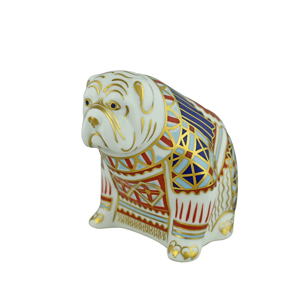 Royal Crown Derby Bulldog-Paperweights-Goviers