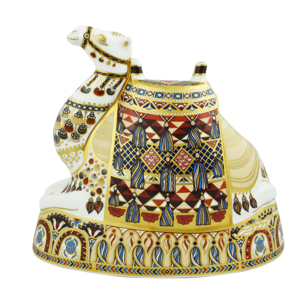 Royal Crown Derby Camel-Paperweights-Goviers