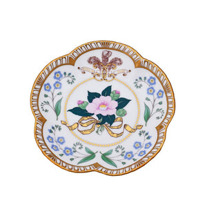 Royal Crown Derby Charles & Camilla Wedding 5 Petal Tray-Collectables-Goviers