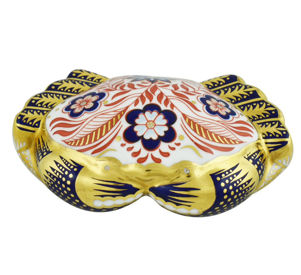 Royal Crown Derby Crab-Paperweights-Goviers
