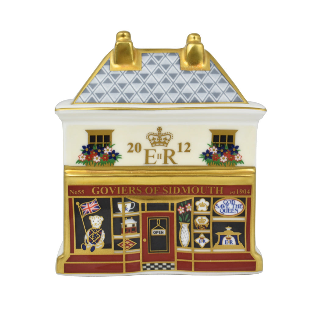 Royal Crown Derby Diamond Jubilee China Shop Goviers-Paperweights-Goviers