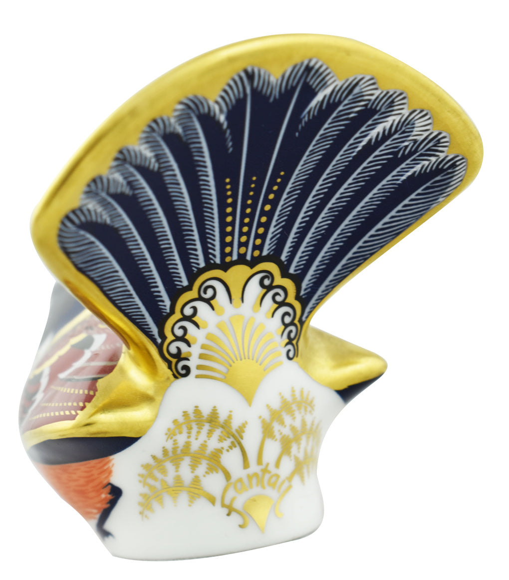 Royal Crown Derby Fantail-Paperweights-Goviers