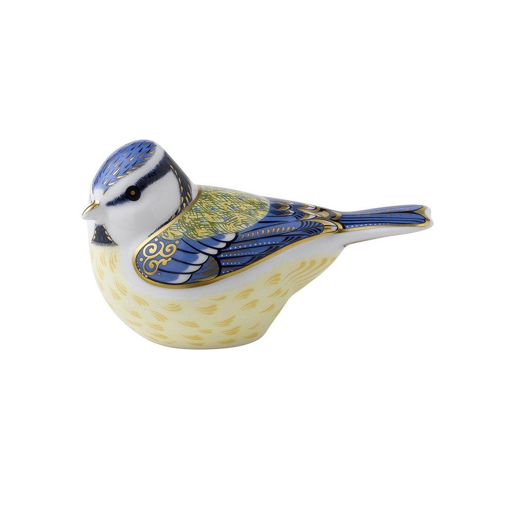 Royal Crown Derby Garden Blue Tit PreLoved-Collectables-Goviers