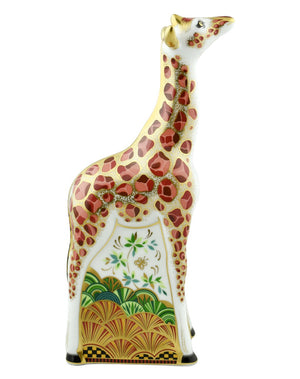 Royal Crown Derby Giraffe Baby New-Paperweights-Goviers
