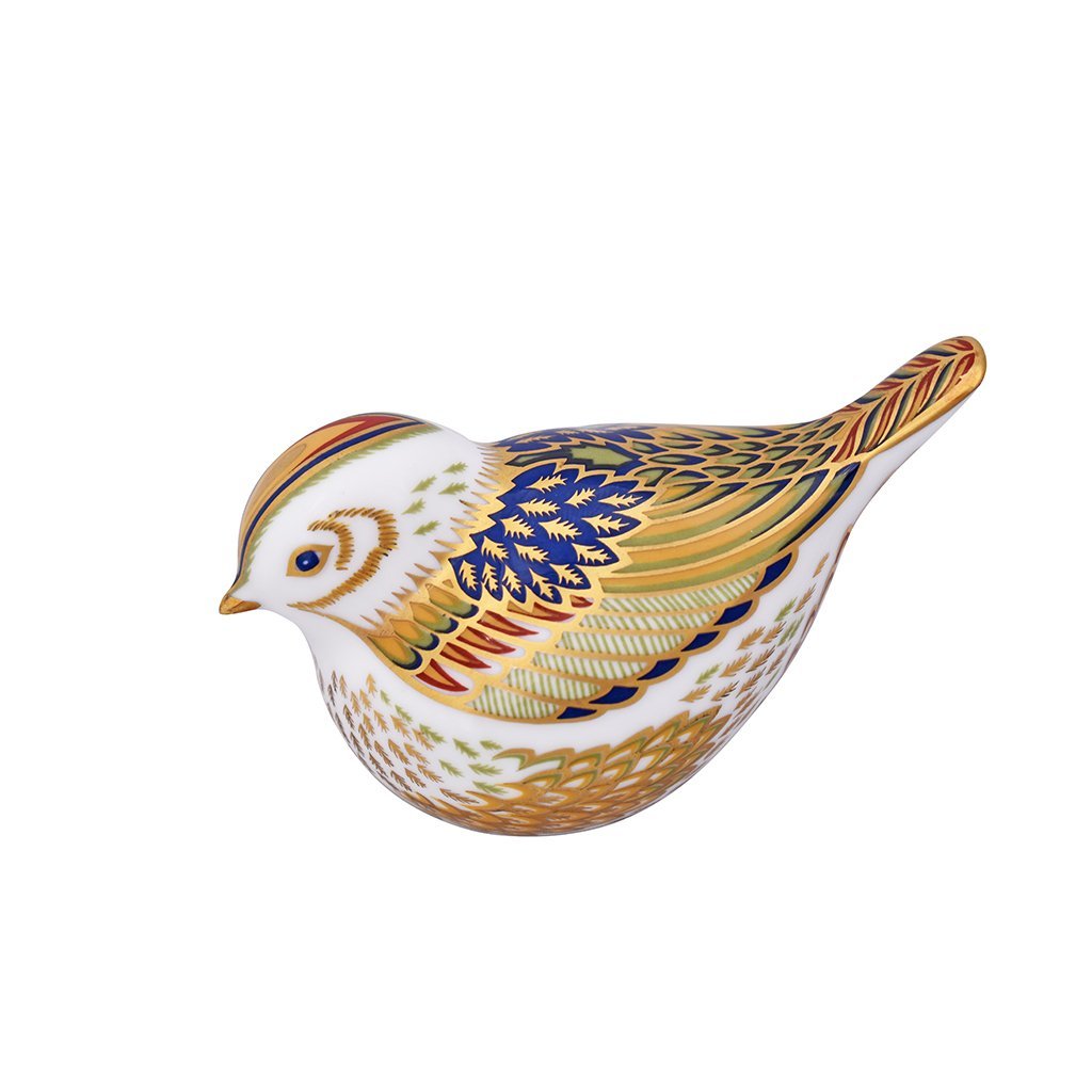 Royal Crown Derby Guild Firecrest-Paperweights-Goviers