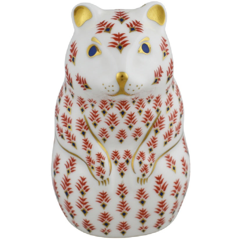 Royal Crown Derby Hamster Second Quality-Paperweights-Goviers