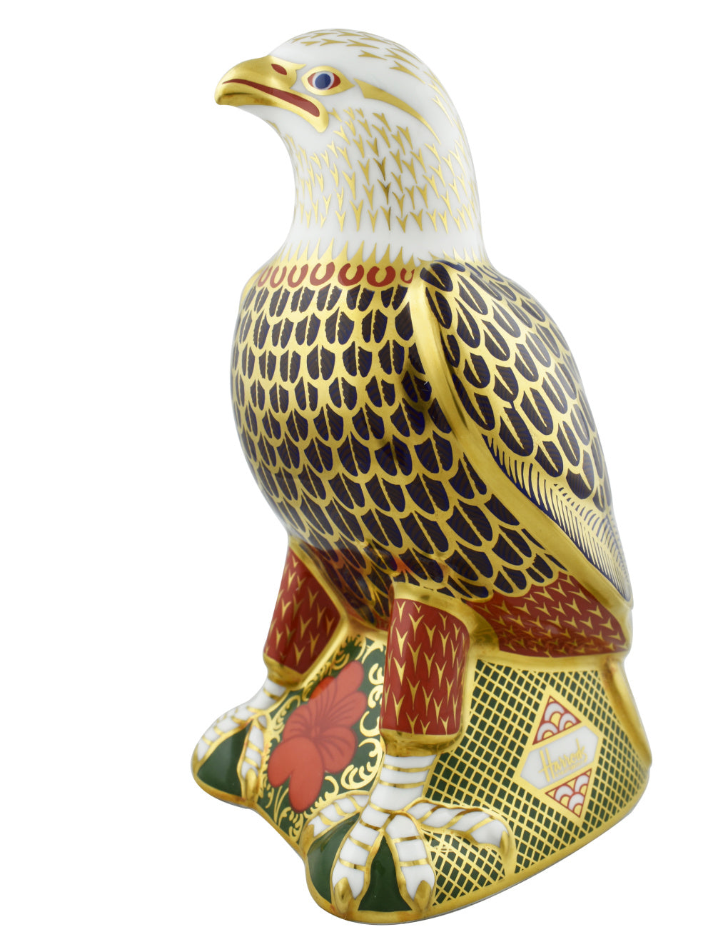 Royal Crown Derby Harrods Bald Eagle-Paperweights-Goviers
