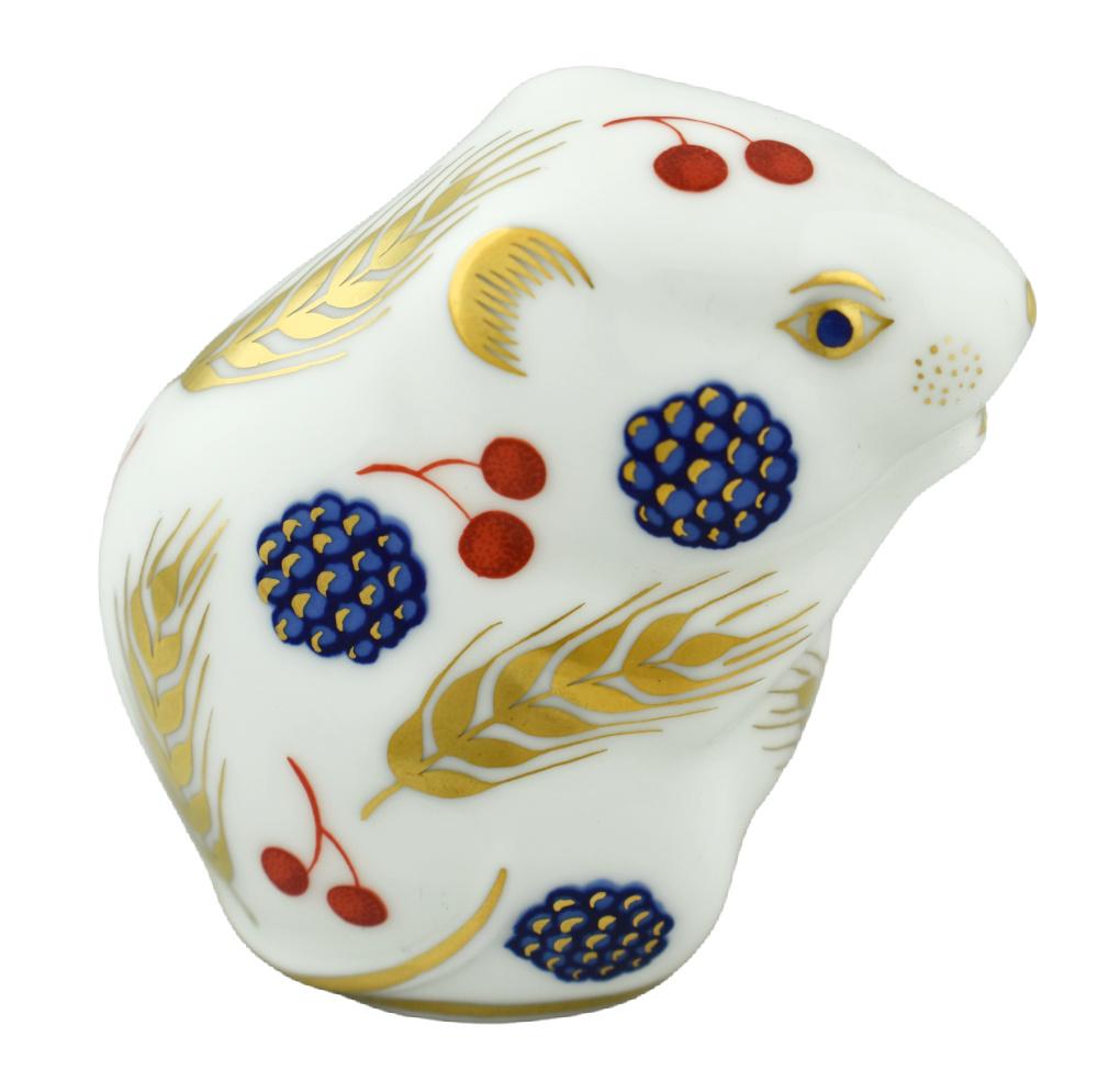 Royal Crown Derby Harvest Mouse Unboxed-Paperweights-Goviers