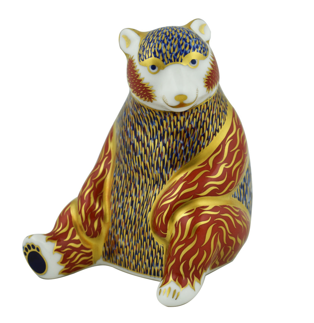 Royal Crown Derby Honey Bear Unboxed-Preloved-Goviers