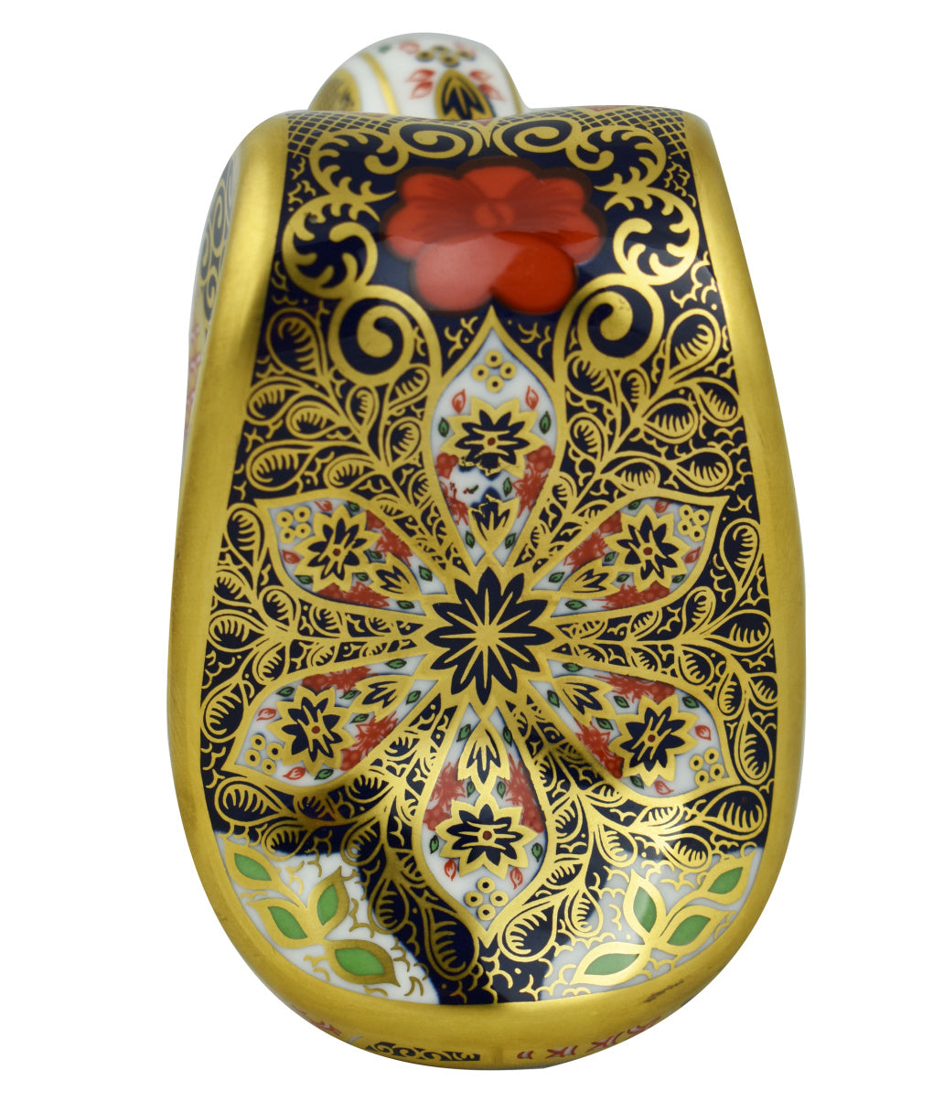 Royal Crown Derby Imari Snake Unboxed-Paperweights-Goviers