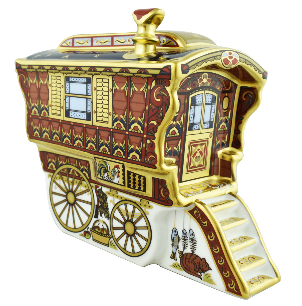 Royal Crown Derby Ledge Wagon-Paperweights-Goviers