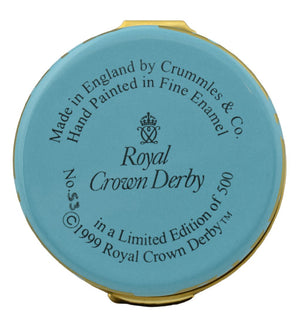 Royal Crown Derby Millennium Unicorn Enamel Box-Collectables-Goviers