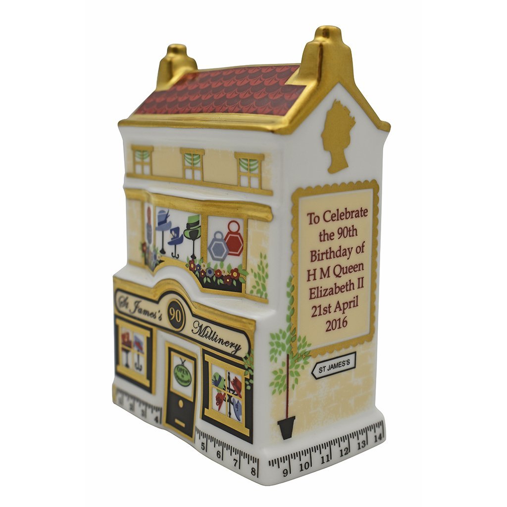 Royal Crown Derby Milliners Shop Queen's 90th Birthday-Paperweights-Goviers