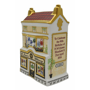 Royal Crown Derby Milliners Shop Queen's 90th Birthday-Paperweights-Goviers