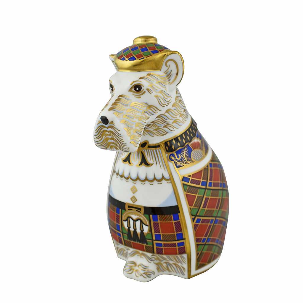 Royal Crown Derby National Dogs Complete Set of 4-Paperweights-Goviers