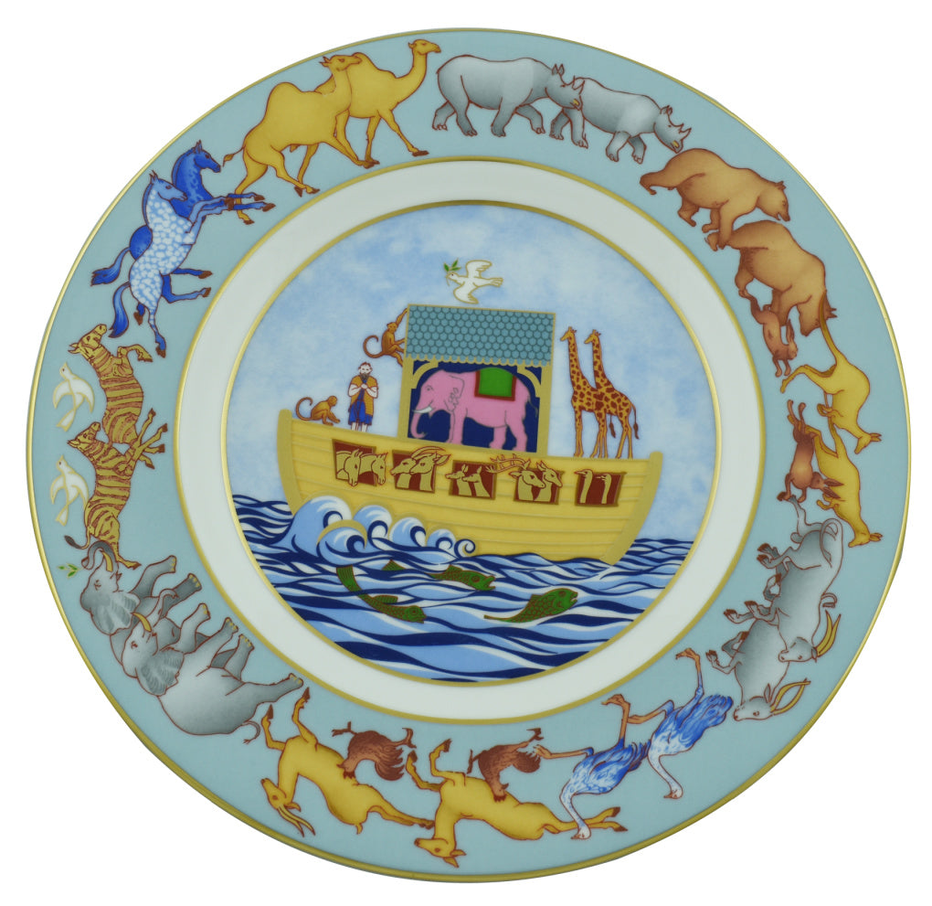 Royal Crown Derby Noah's Ark Plate-Paperweights-Goviers