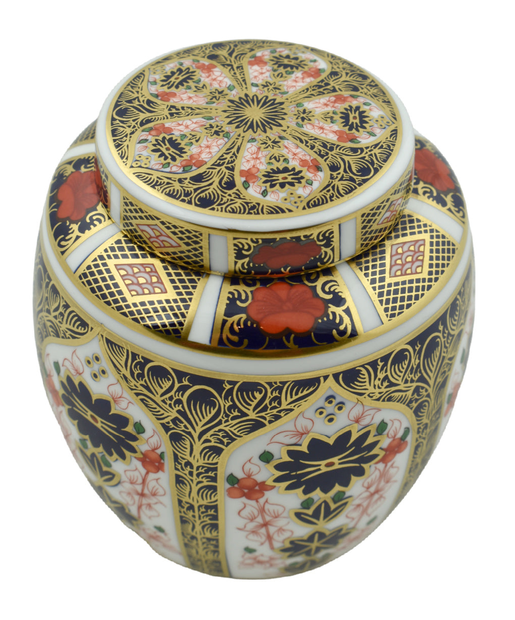 Royal Crown Derby Old Imari Ginger Jar | Second Quality-Home Accessories-Goviers