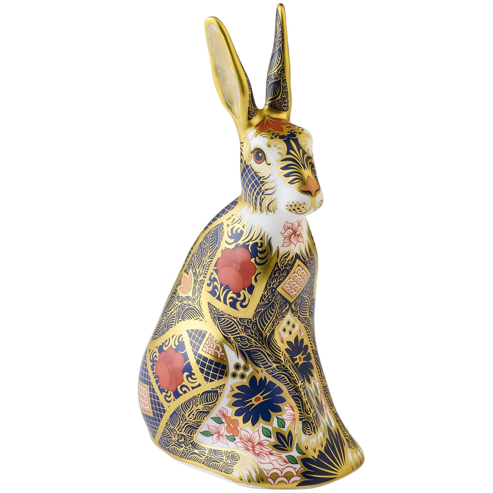 Royal Crown Derby Old Imari Hare SGB New-Collectables-Goviers