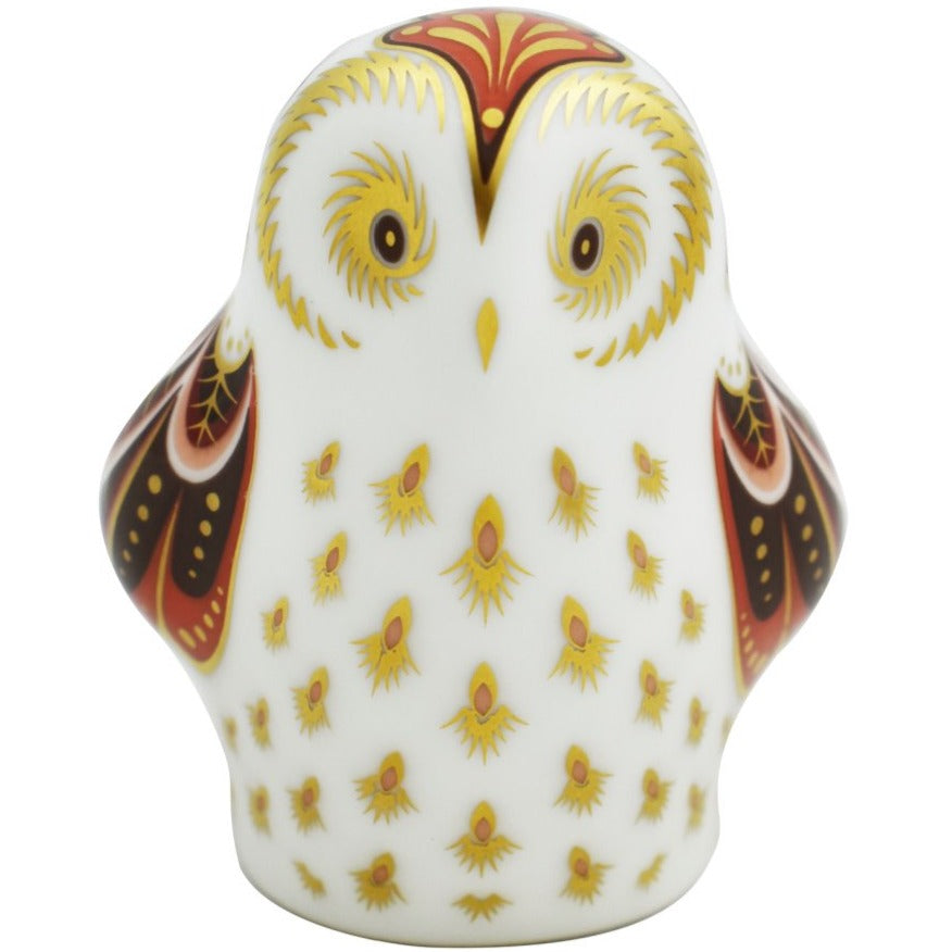 Royal Crown Derby Owlet-Paperweights-Goviers