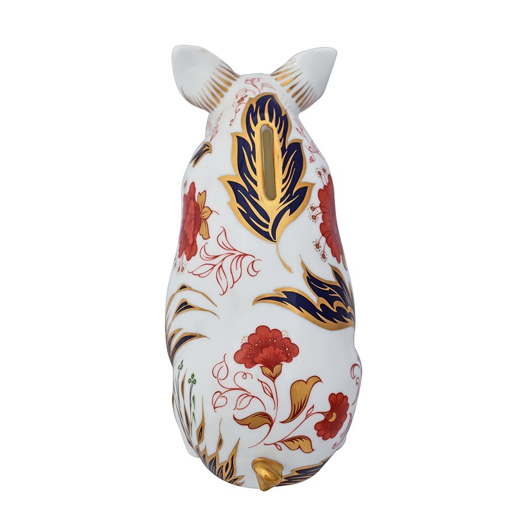 Royal Crown Derby Peter Jones Money Box Prudence-Paperweights-Goviers