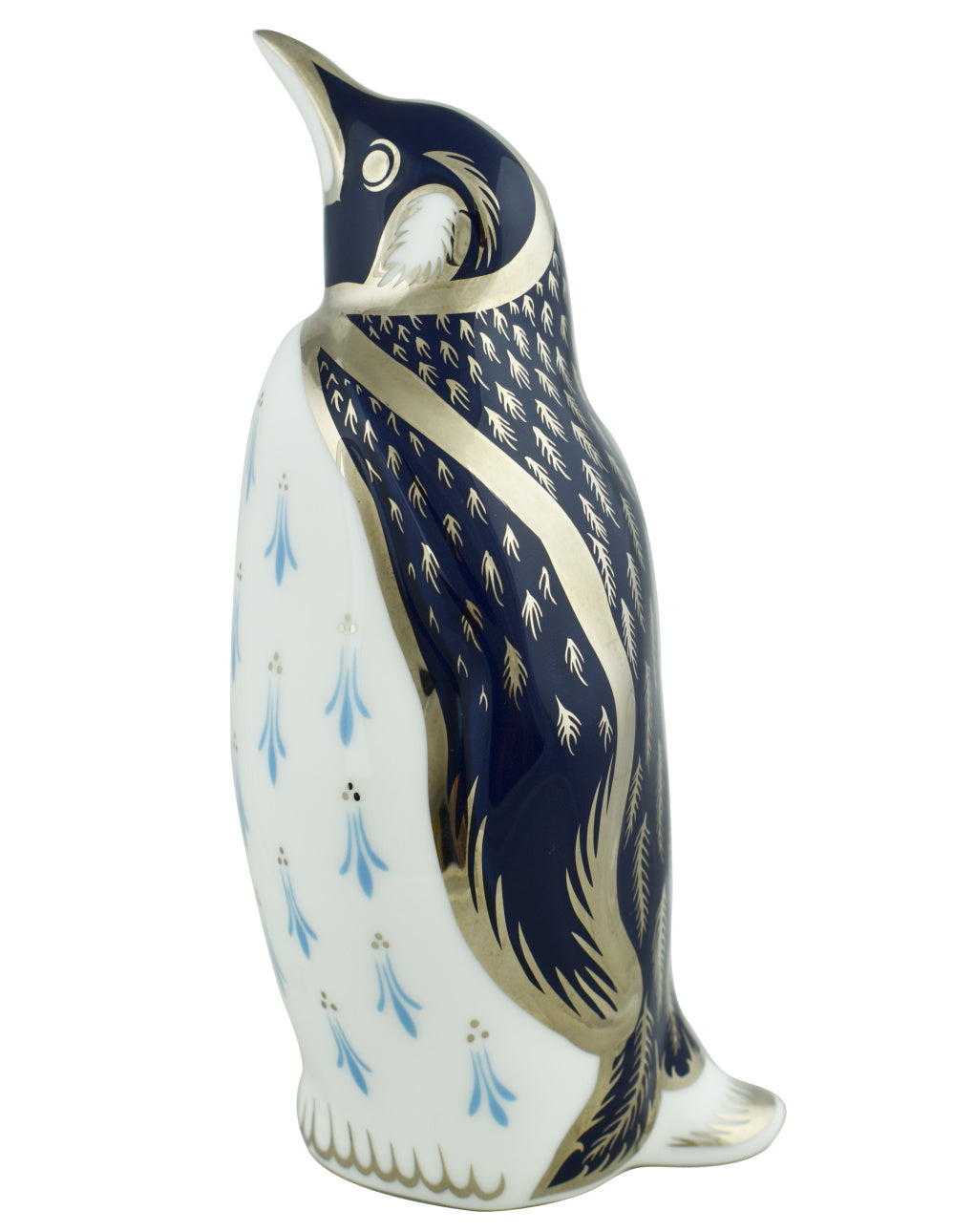 Royal Crown Derby Platinum Penguin-Paperweights-Goviers