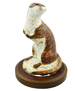 Royal Crown Derby Playful Otter-Paperweights-Goviers