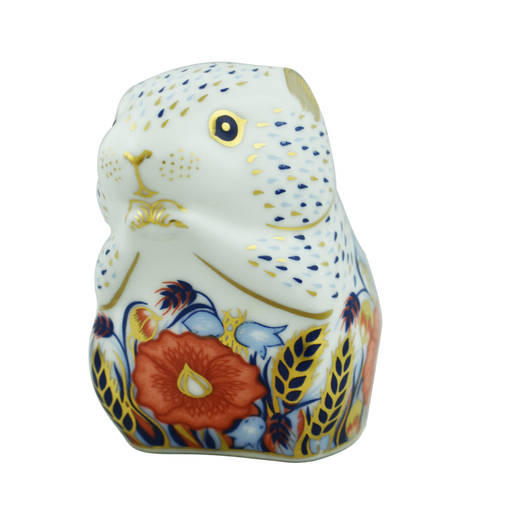 Royal Crown Derby Poppy Mouse-Paperweights-Goviers