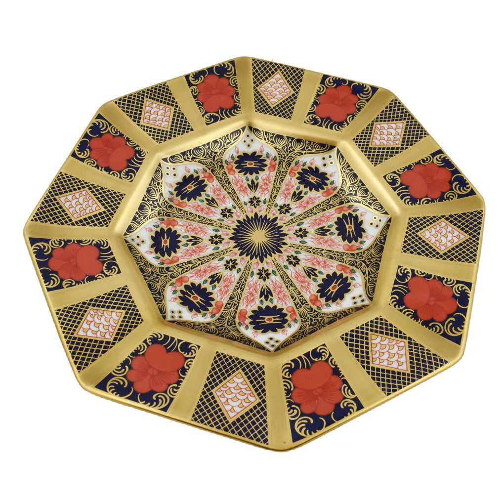 Royal Crown Derby SGB Octagonal Plate | Second Quality-Home Accessories-Goviers