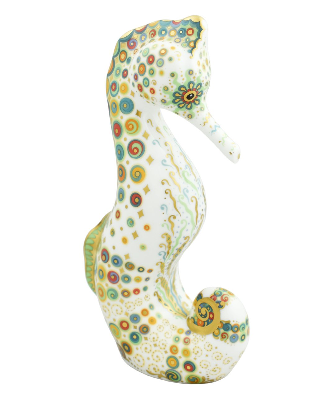 Royal Crown Derby Seahorse Spot-Paperweights-Goviers