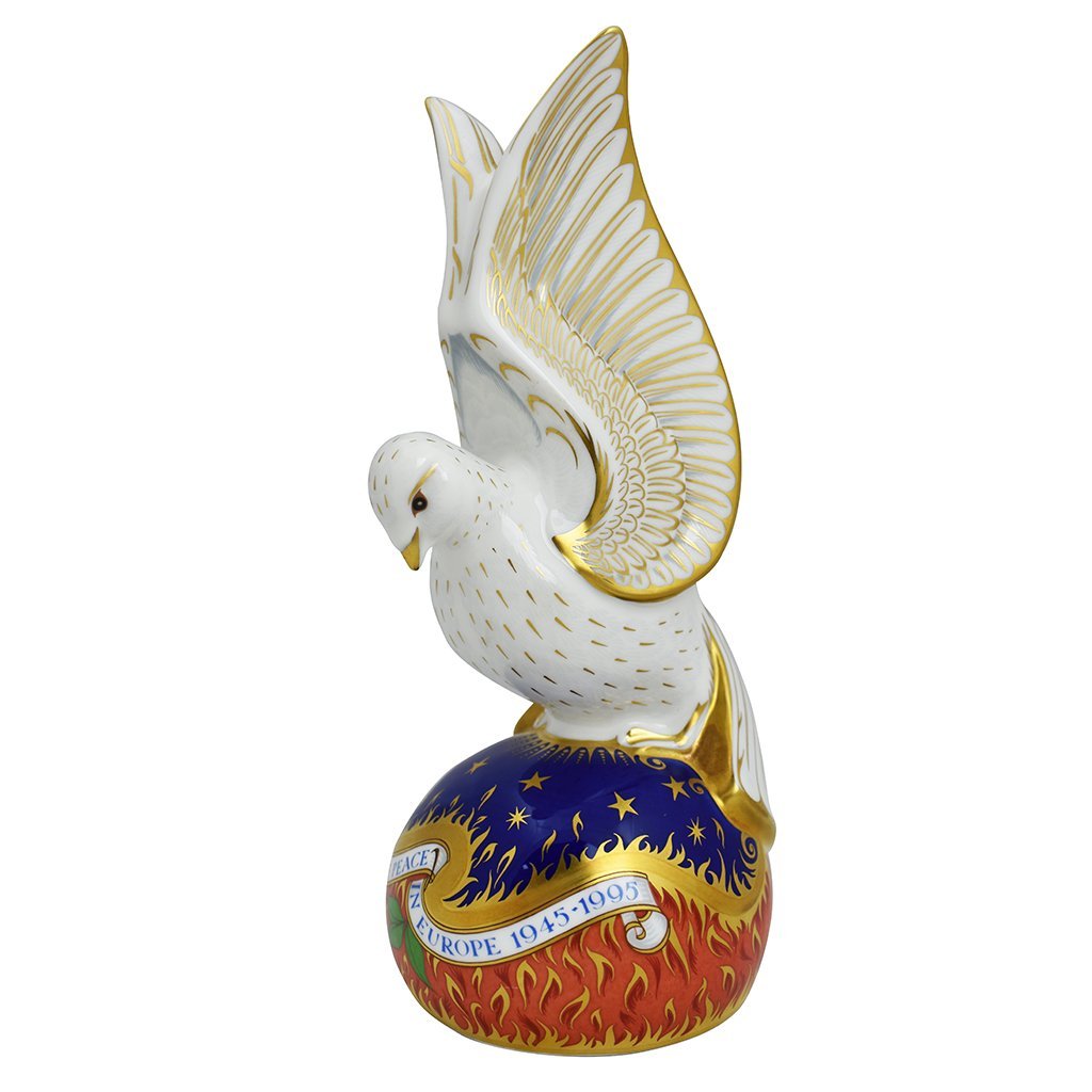 Royal Crown Derby Spirit of Peace Dove-Paperweights-Goviers