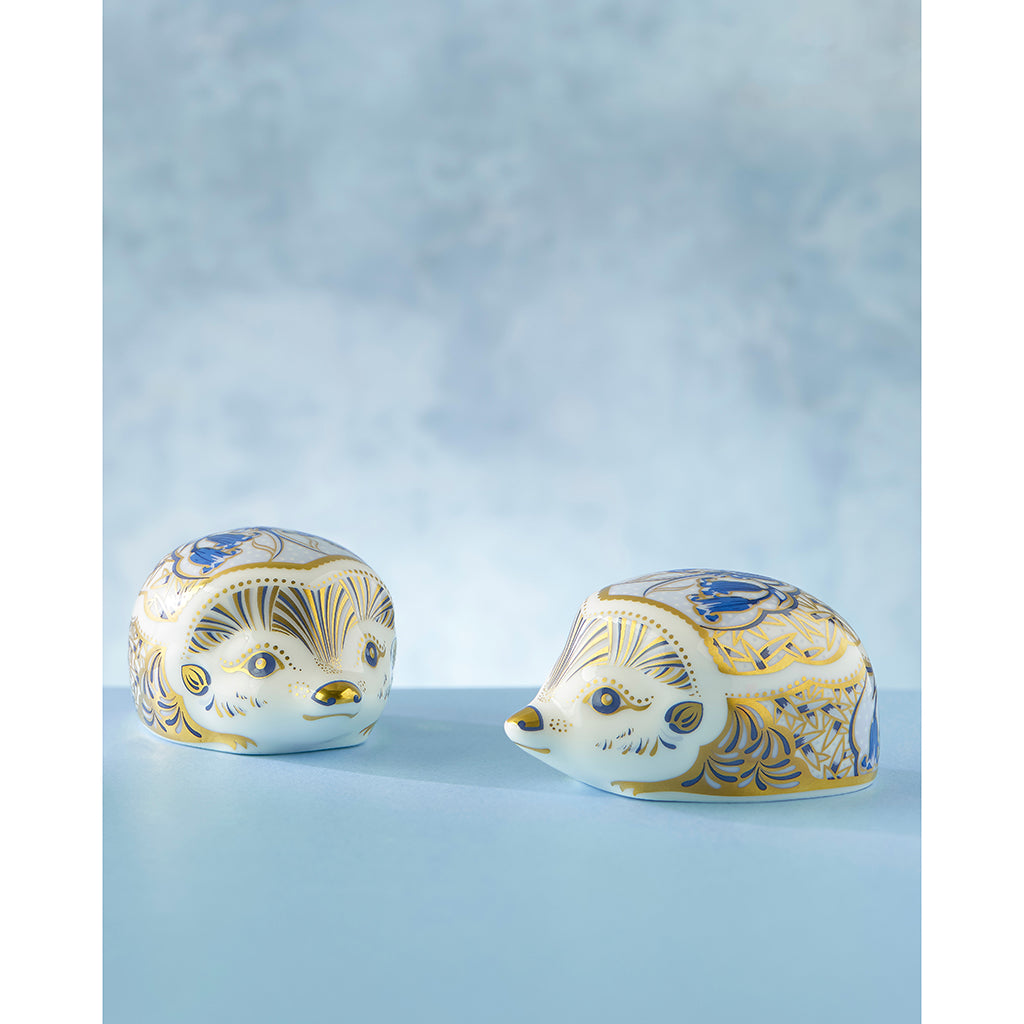 Royal Crown Derby Spring Hedgehog PreLoved-Paperweights-Goviers