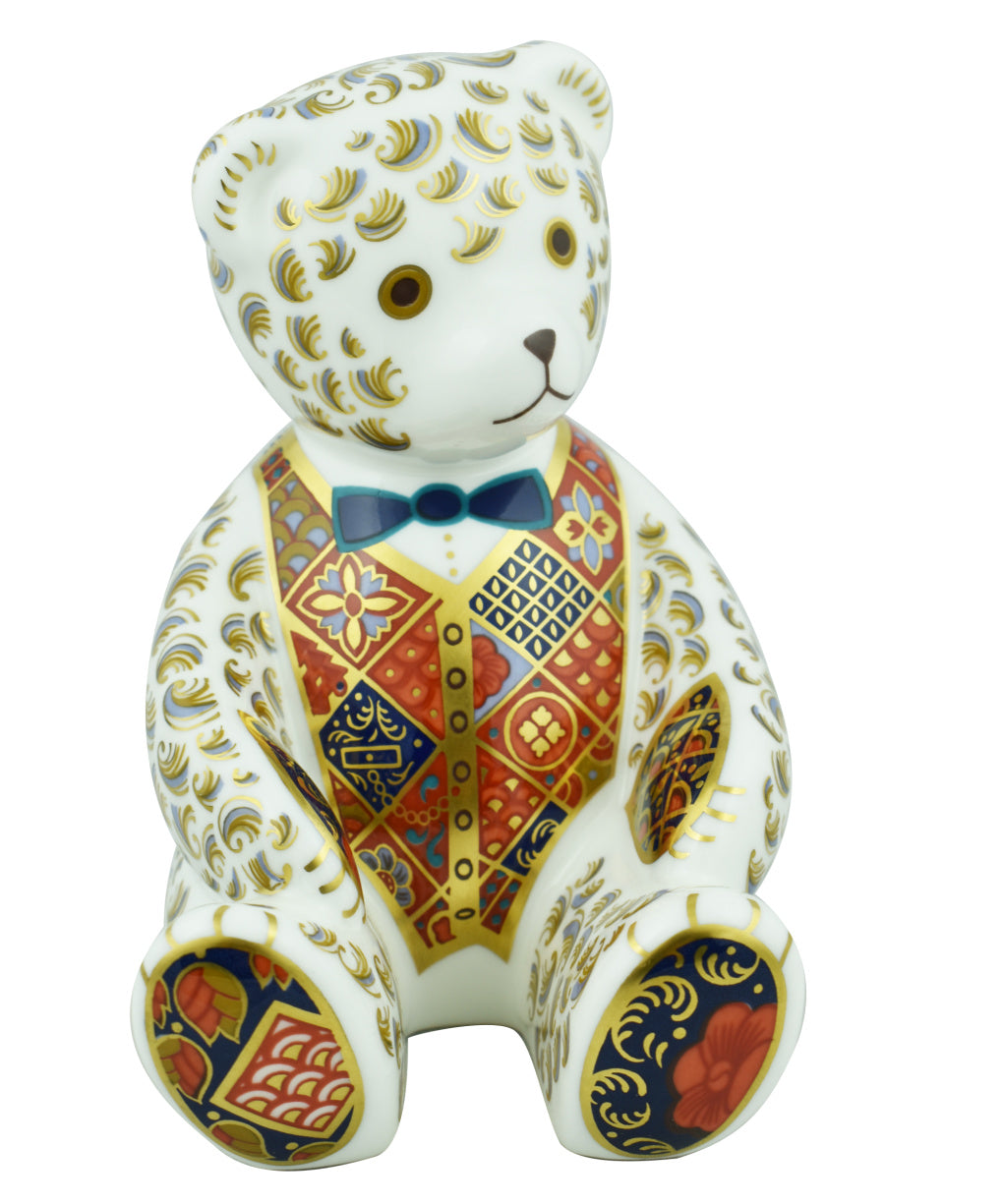Royal Crown Derby Teddy Bear-Paperweights-Goviers