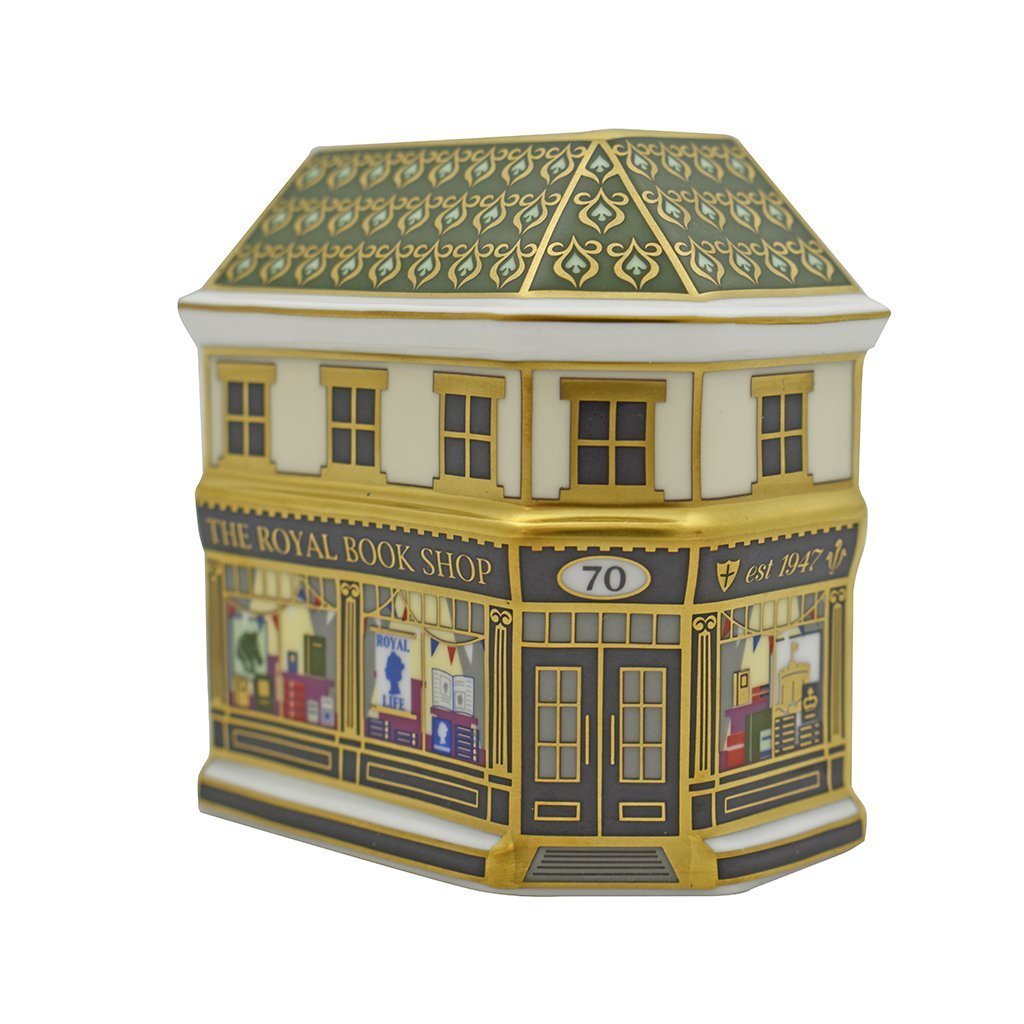 Royal Crown Derby The Royal Bookshop-Paperweights-Goviers