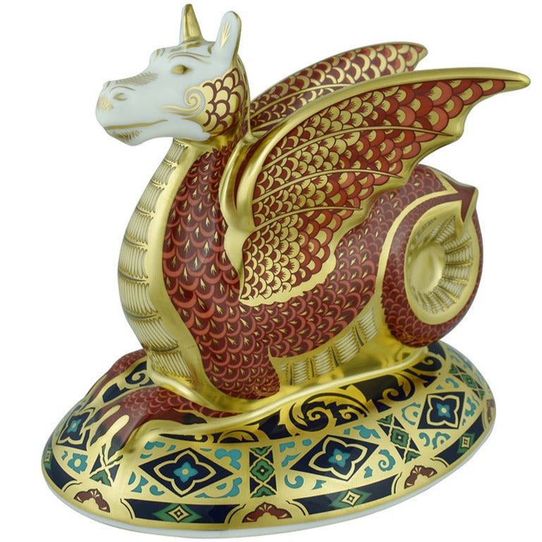 Royal Crown Derby The Wessex Wyvern-Paperweights-Goviers