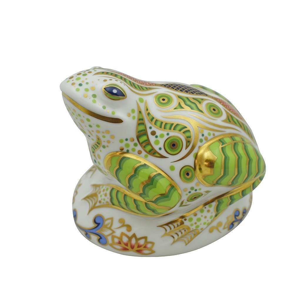 Royal Crown Derby Toad Event Piece 2007-Paperweights-Goviers