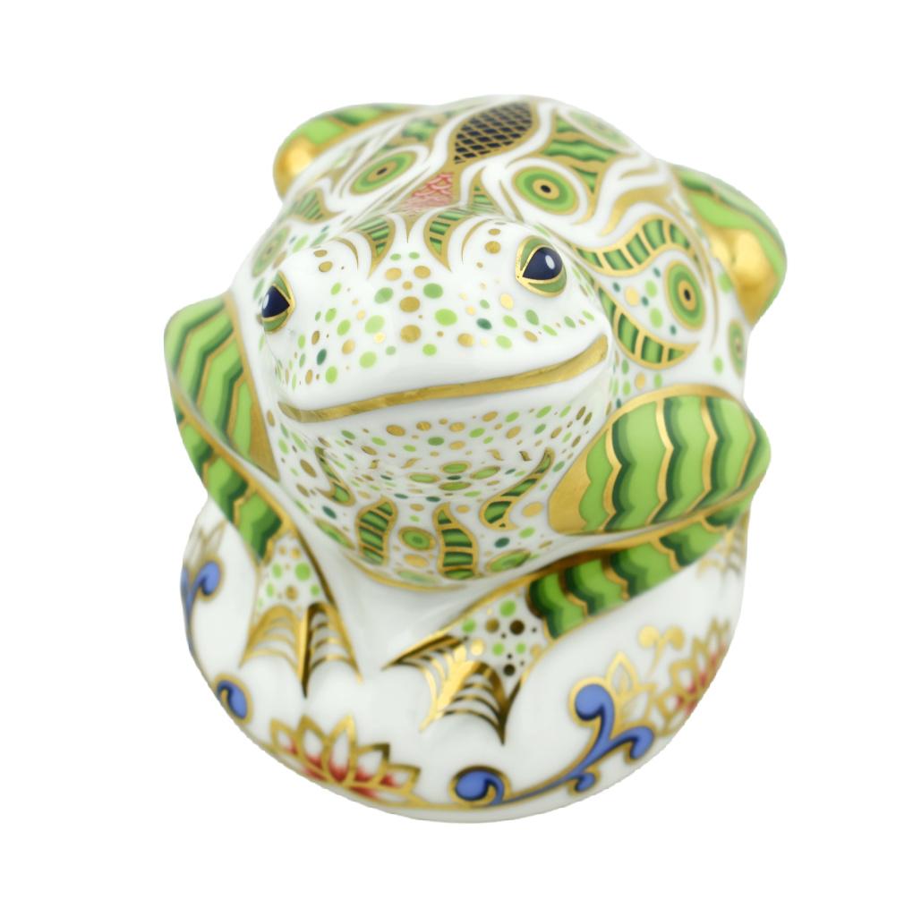 Royal Crown Derby Toad Event Piece 2007-Paperweights-Goviers