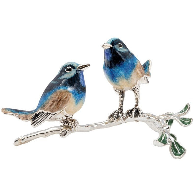 Saturno Blue Birds on a Branch-Collectables-Goviers