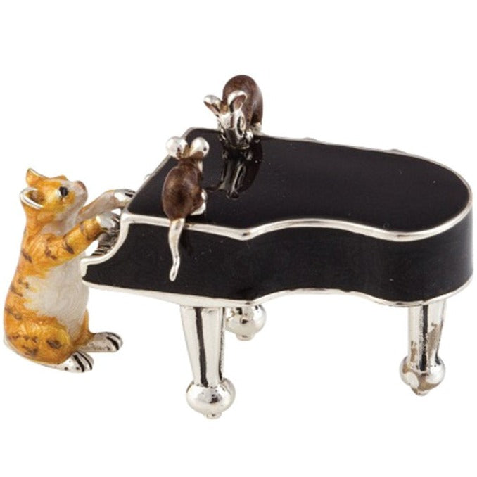 Saturno Cat with Piano-Collectables-Goviers