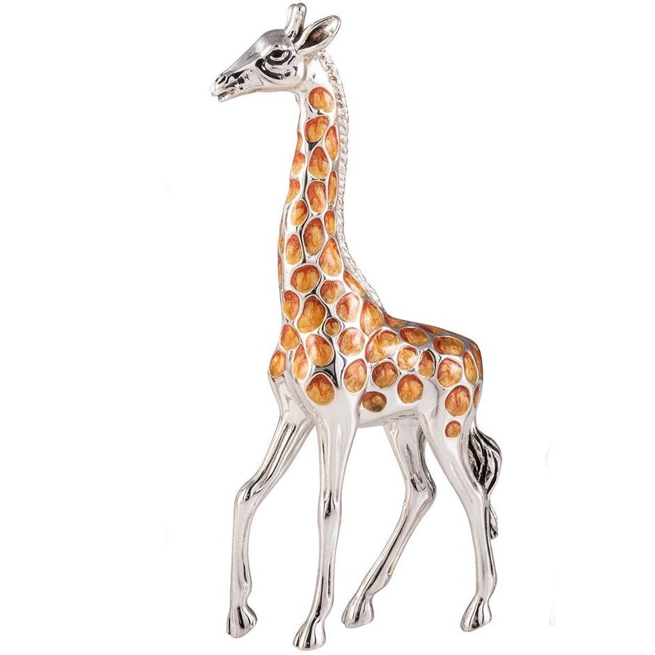Saturno Giraffe Medium Silver-Collectables-Goviers