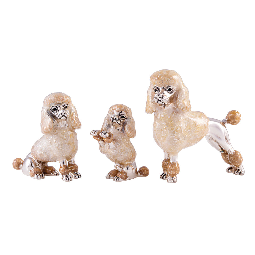 Saturno Poodle Medium-Silver-Goviers