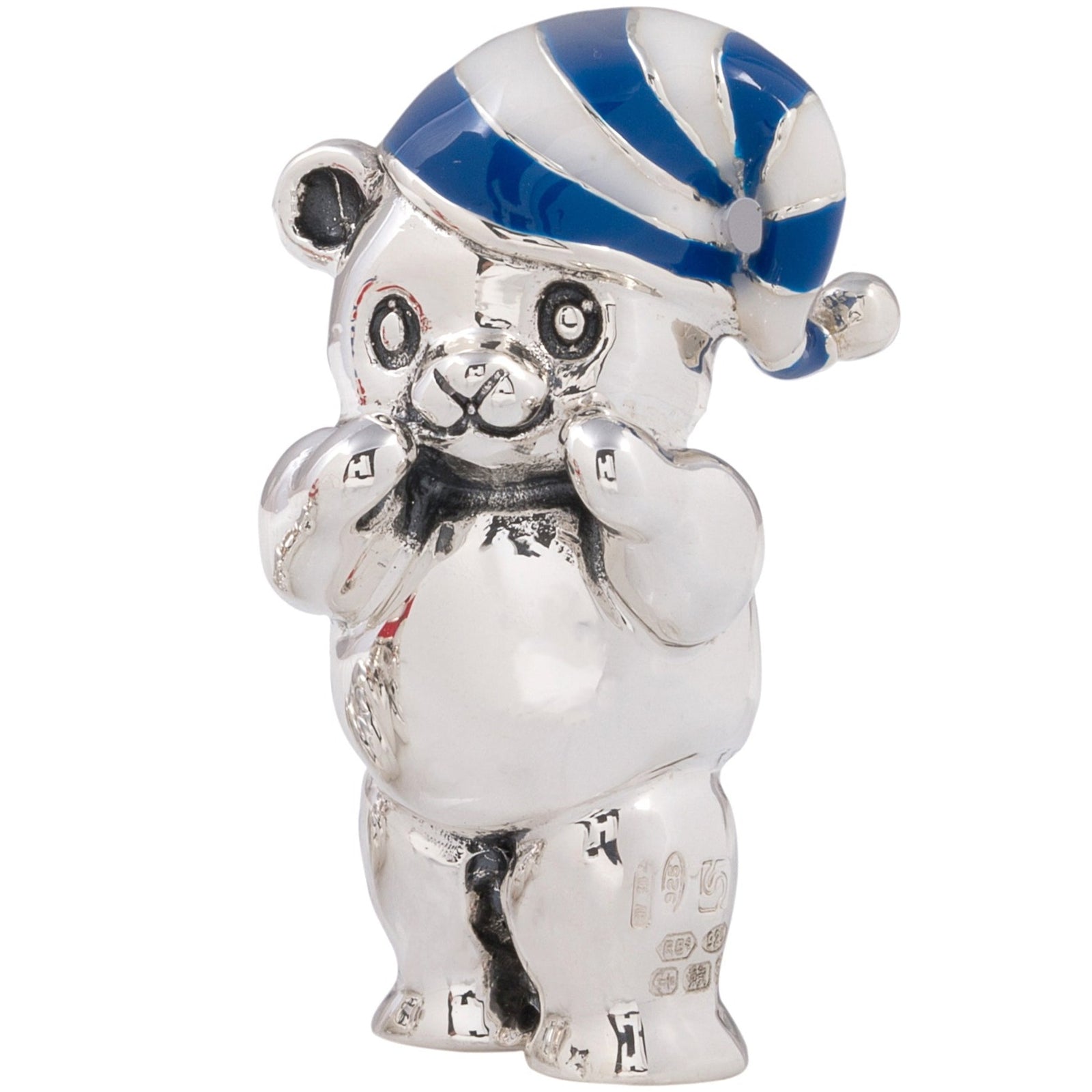 Saturno Teddy and cap blue Large-Collectables-Goviers